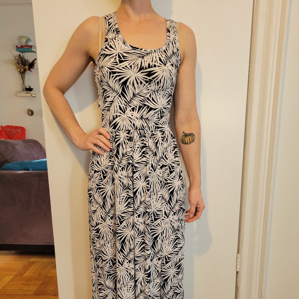 Michael Kors B&W Maxi Summer Gown/Dress